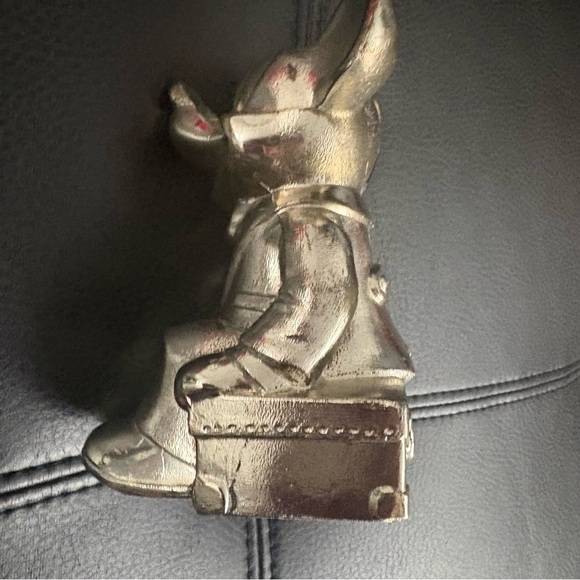 Vintage Disney Mickey Mouse Metal Piggy Coin Bank Walt Disney Productions - Picture 6 of 13